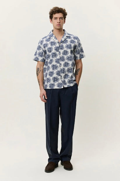 Dahlia Jacquard Short Sleeve Shirt