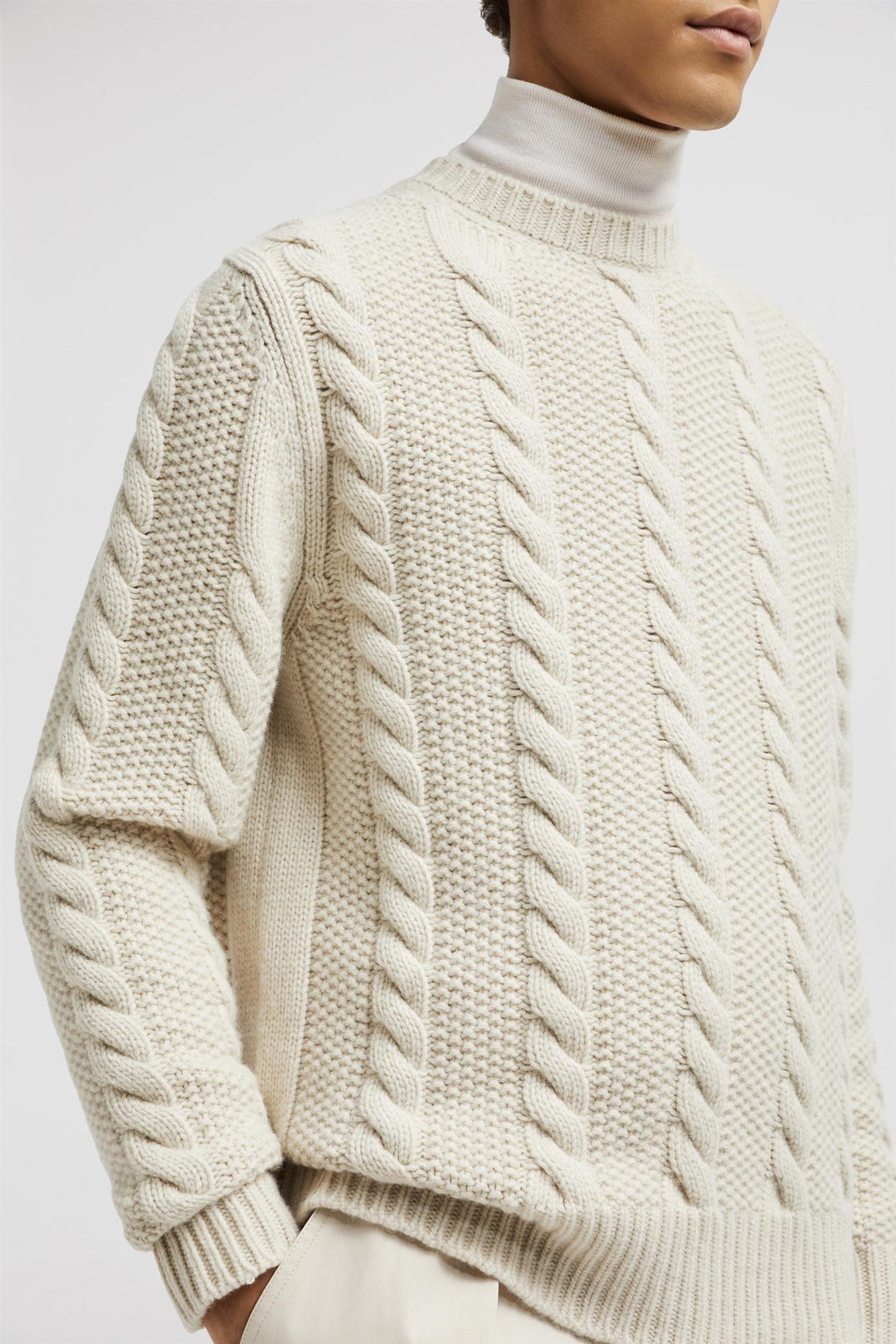 Wool and Cashmere Knitted Sweater