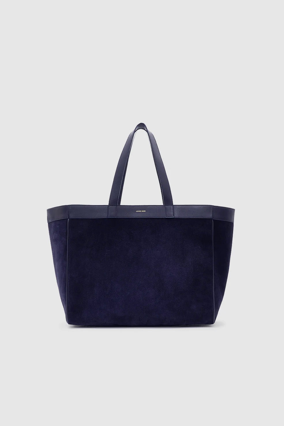 ANINE BING Medium Rio Tote Navy Suede - Dale