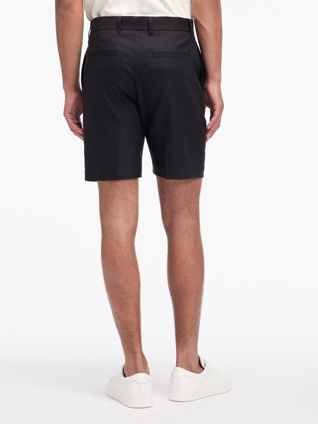 Linen Lyocell Stretch Shorts CK Black