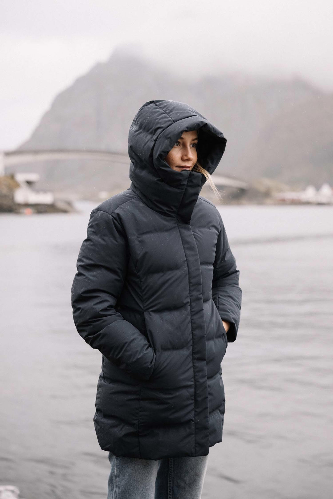 Noon II Down Coat Midnight Blue