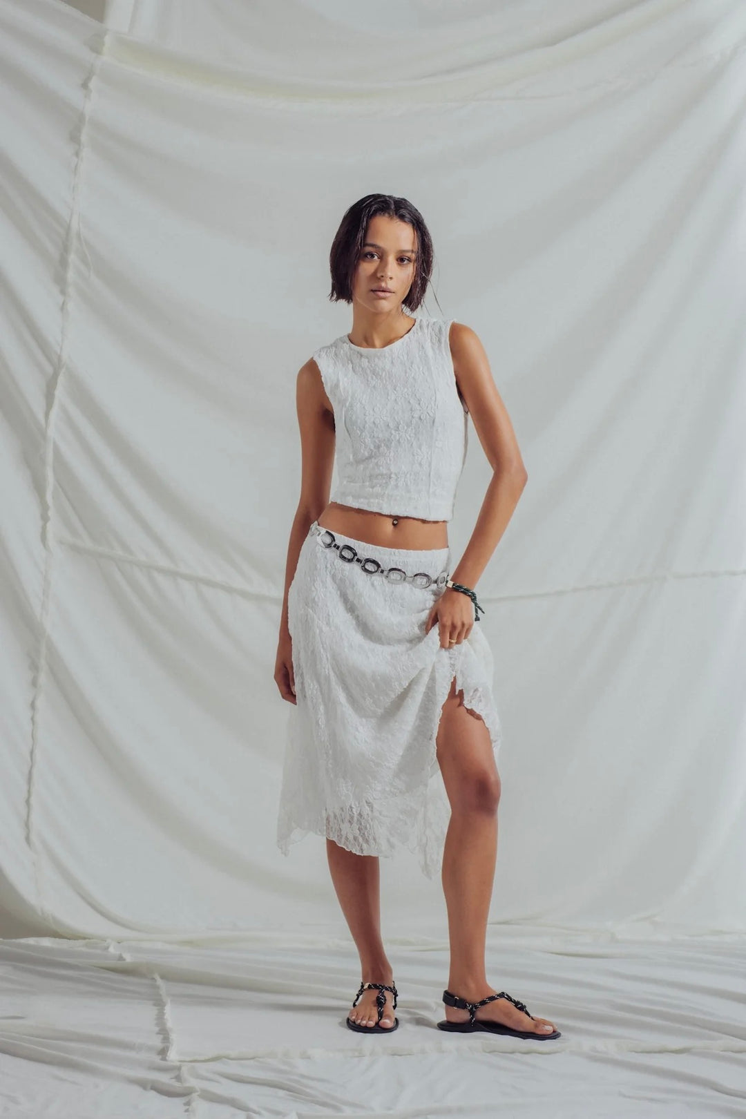 Flò Rope Sandal Black