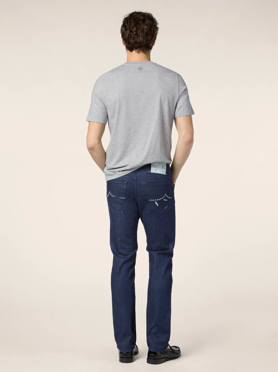 JACOB COHEN T-Shirt Girocollo Costina - Dale