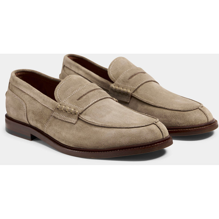 Suede Loafer Sand