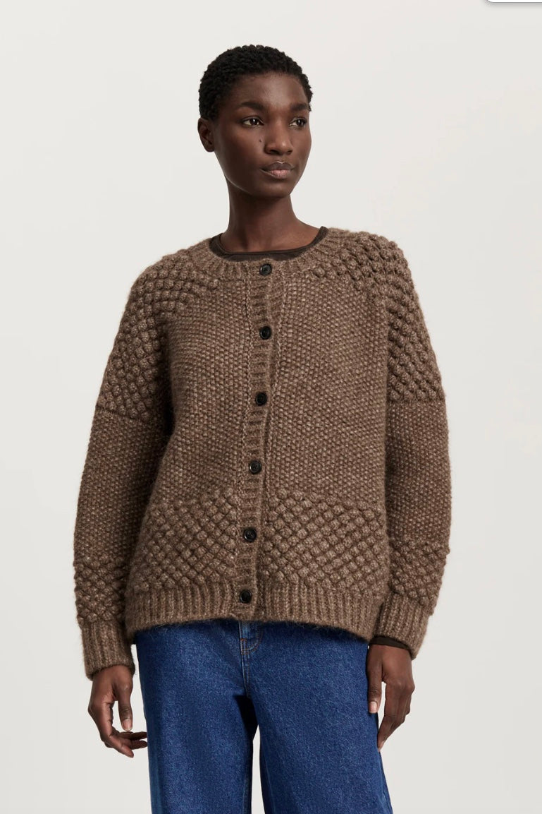 Sierra Cardigan Pure Brownie