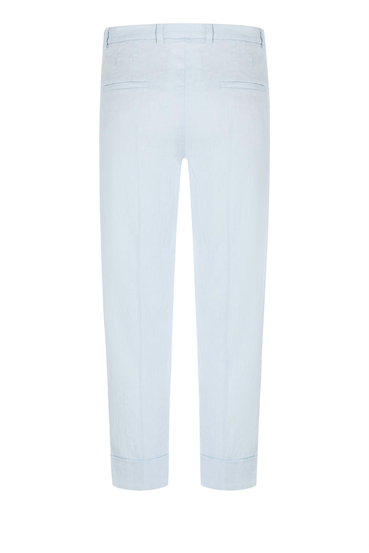 Krystal Linen Pant Ocean Wave Blue