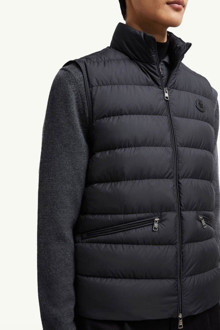 Treompan Down Vest Black