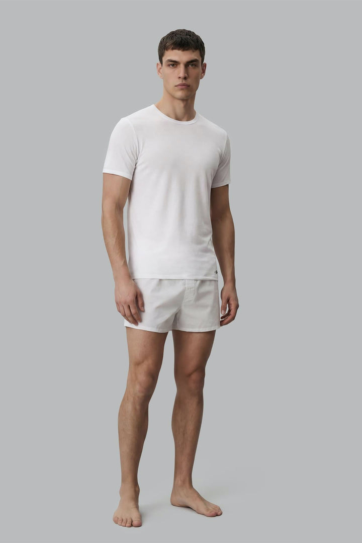 CALVIN KLEIN UNDERWEAR SS Crew Neck 3pk Black/Blue/Descent - Dale