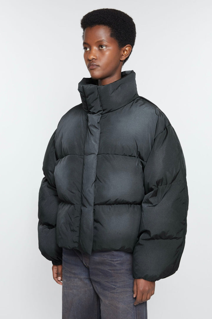 Down Puffer Jacket Anthracite/Black