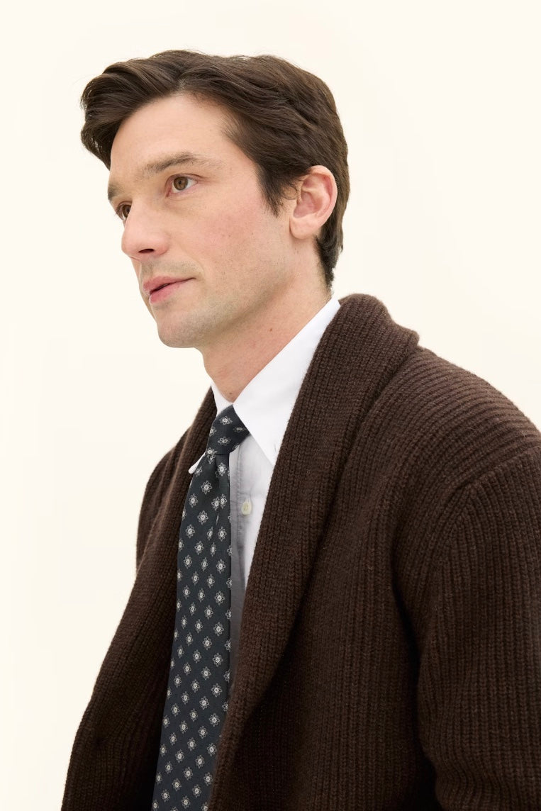 Roland Cardigan Dusk Brown