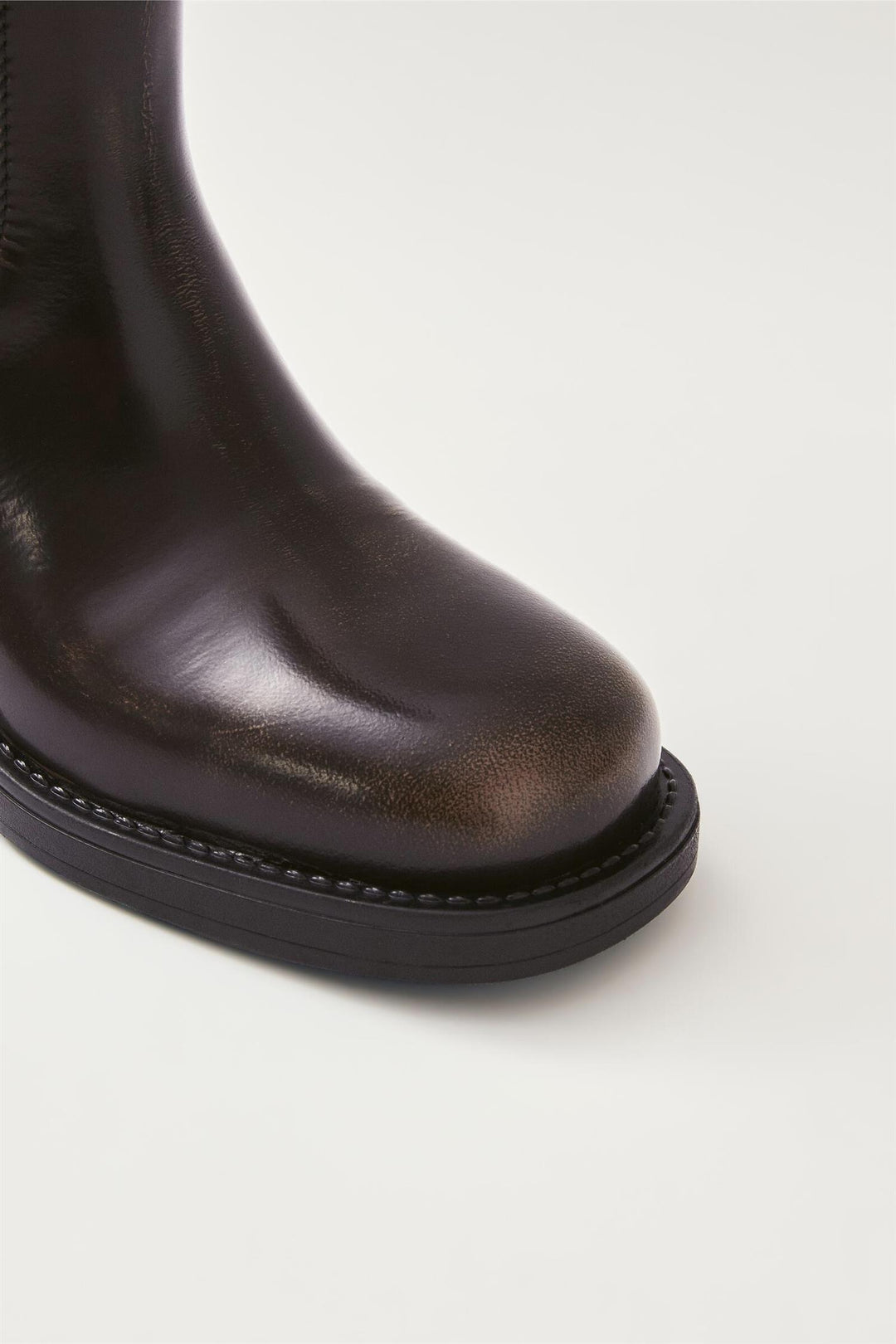 Sajan Brown Leather Boots