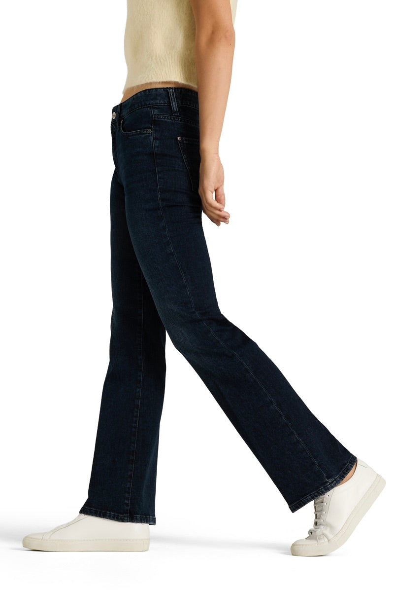 Paris Flared Sporty Blue-Black Comfort Stretch