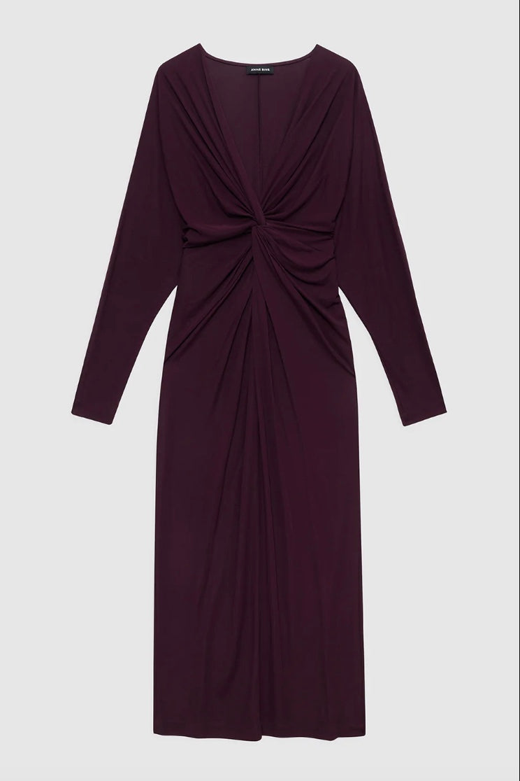 Mathilde Dress Bordeaux