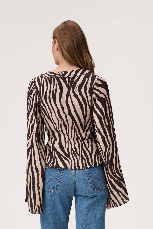Catania Top Brown Zebra