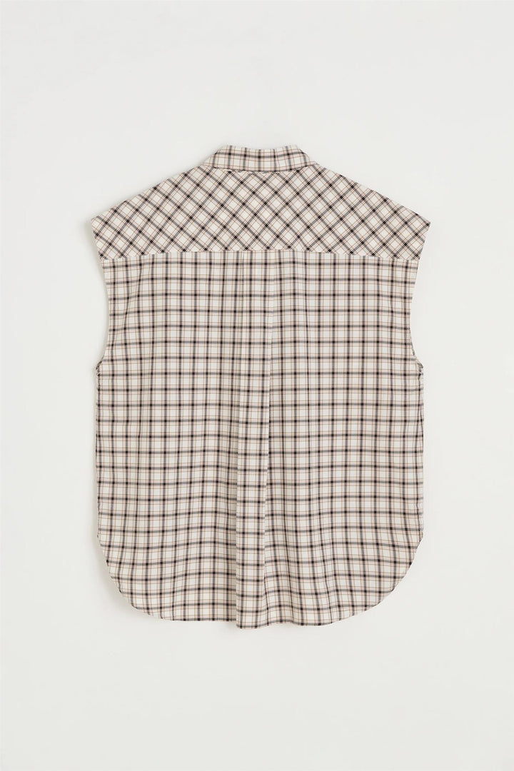 AIAYU Camal Shirt Check - Dale