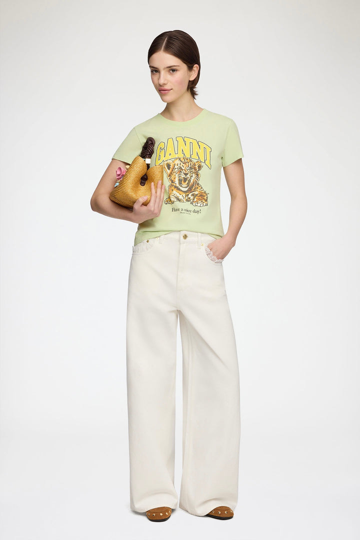 White Denim Lari Jeans Bright White