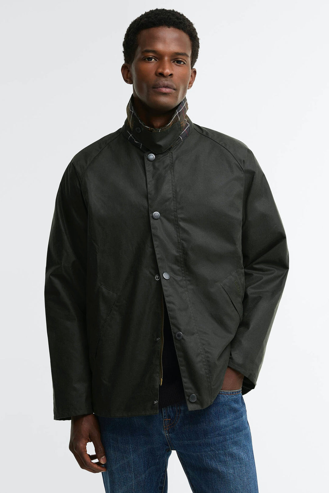 Barbour Tracker Wax Jacket Sage