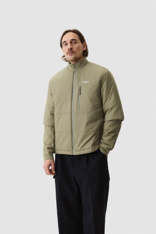 Strata Puffer Jacket Moss Green