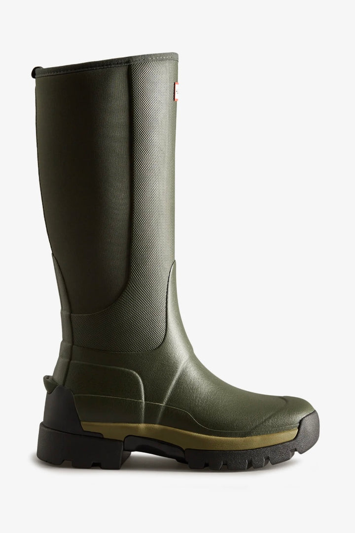 Balmoral Tall Neoprene Hybrid Boot Women Dark Olive