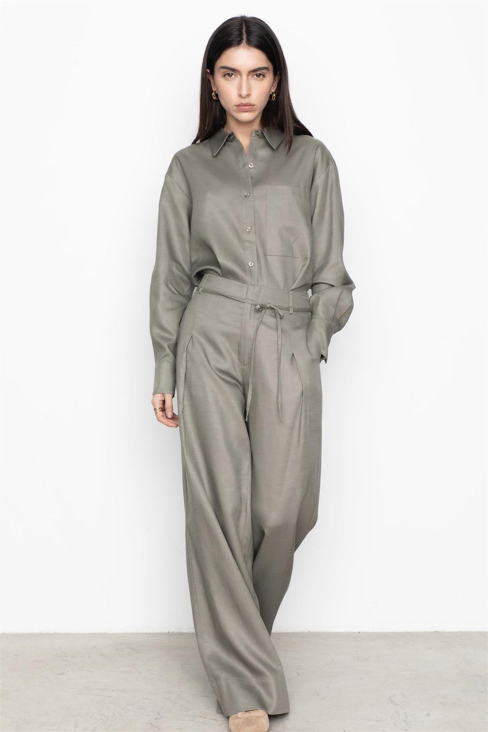 CAMILLA PIHL Isola Shirt Army - Dale