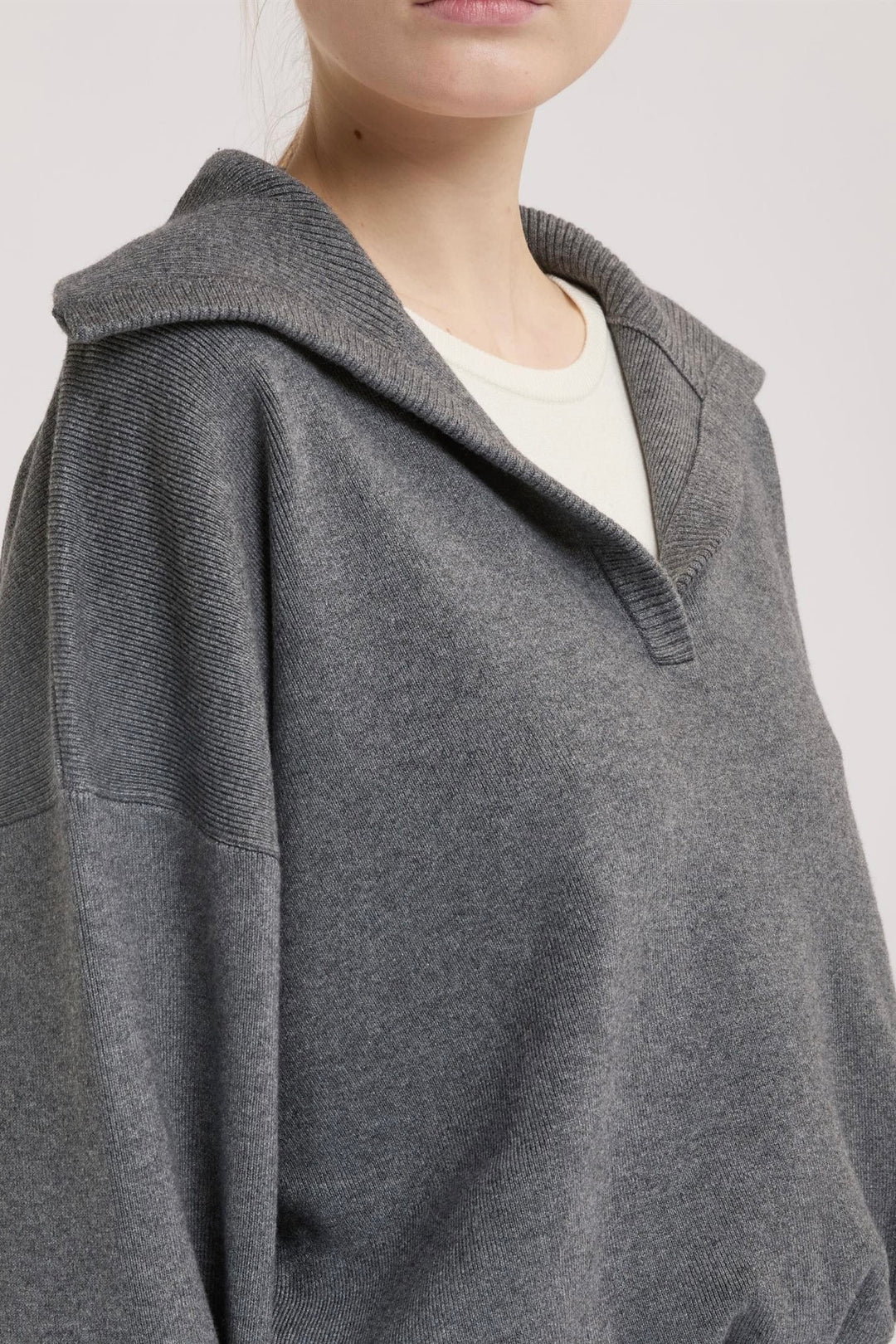Maglia Grigio Long Sleeve Sweater