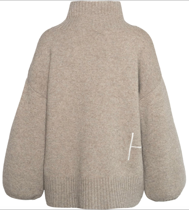 Gianna Sweater Light Brown Melange