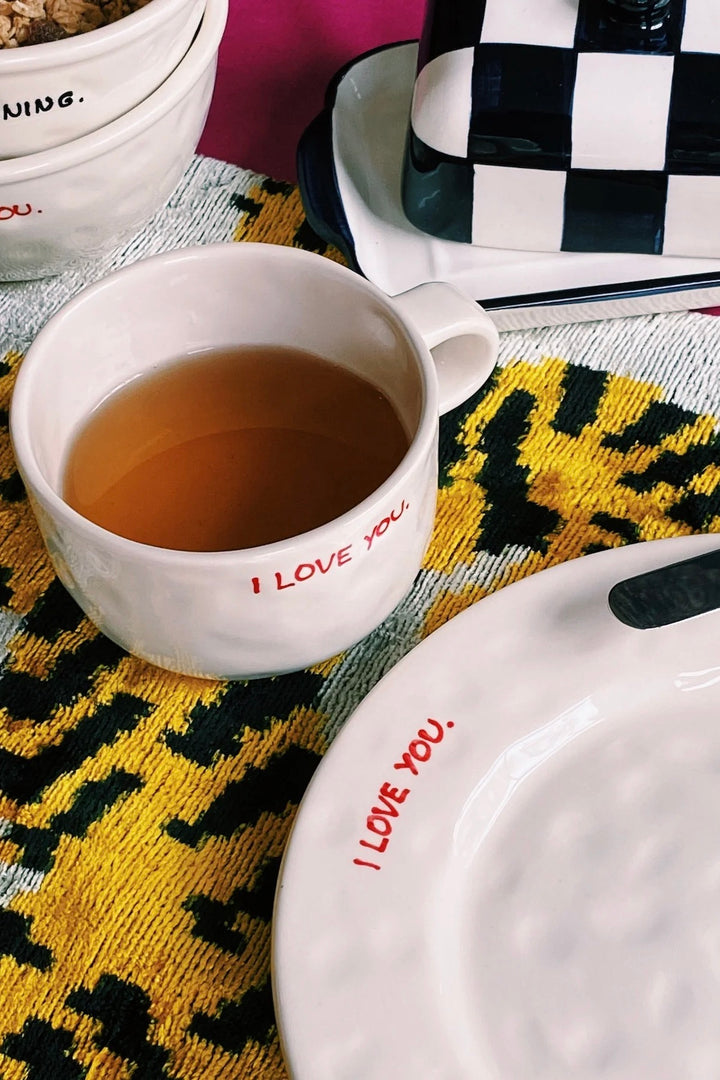 I Love you Cappuccino Mug