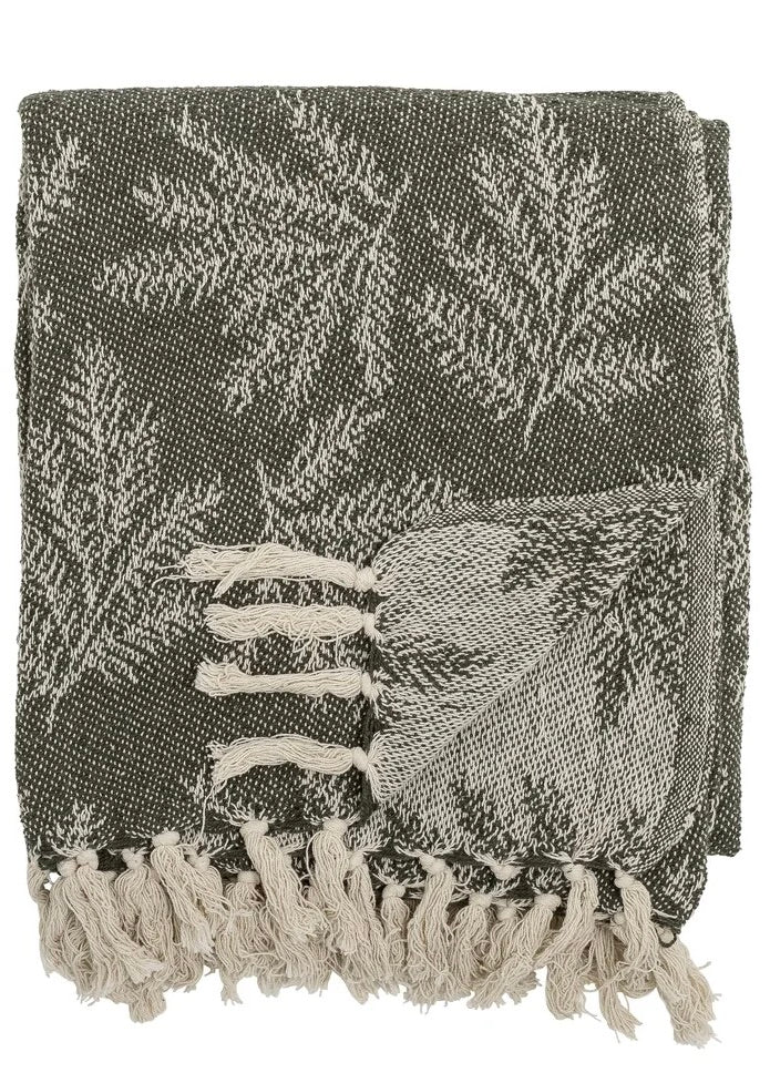 BLOOMINGVILLE Gabriela Throw Green - Dale