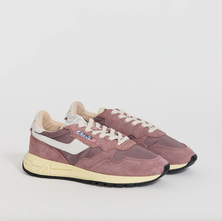 AUTRY Reelwind Low Leather Sneakers White/Tprose - Dale