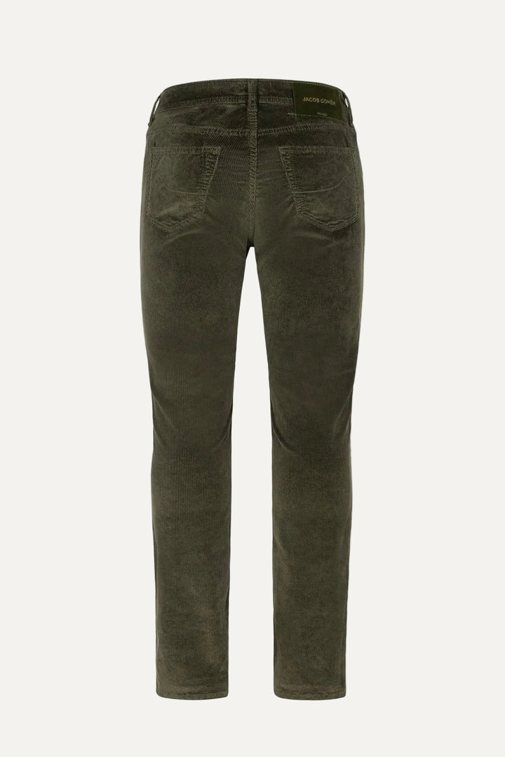 JACOB COHEN Bard Cord Jeans Olive Green - Dale