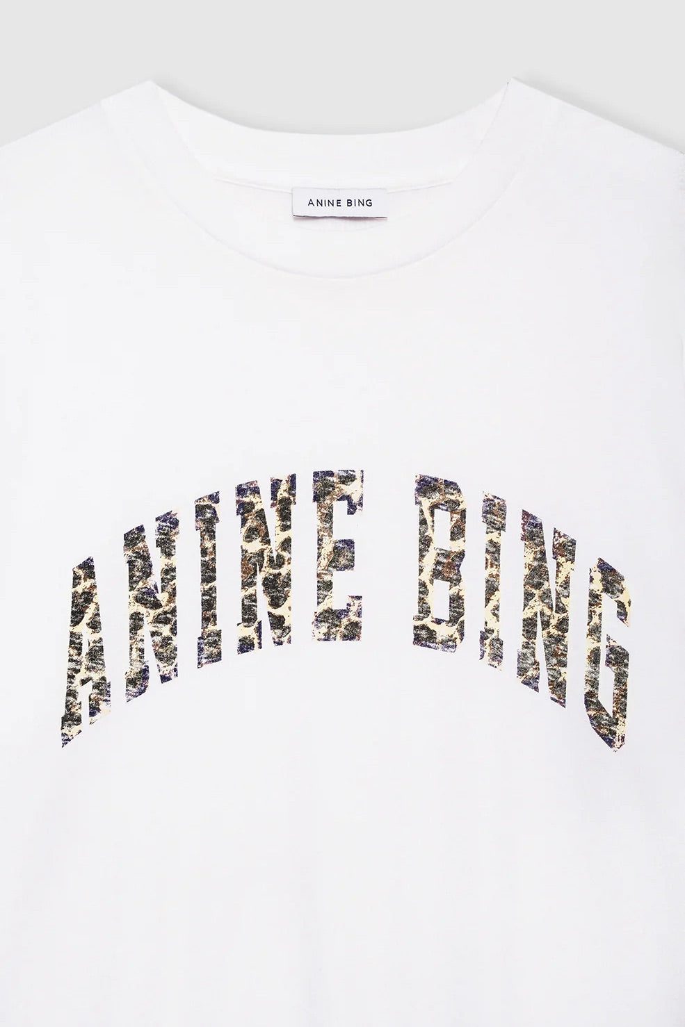 Walker Tee Ivory Leopard