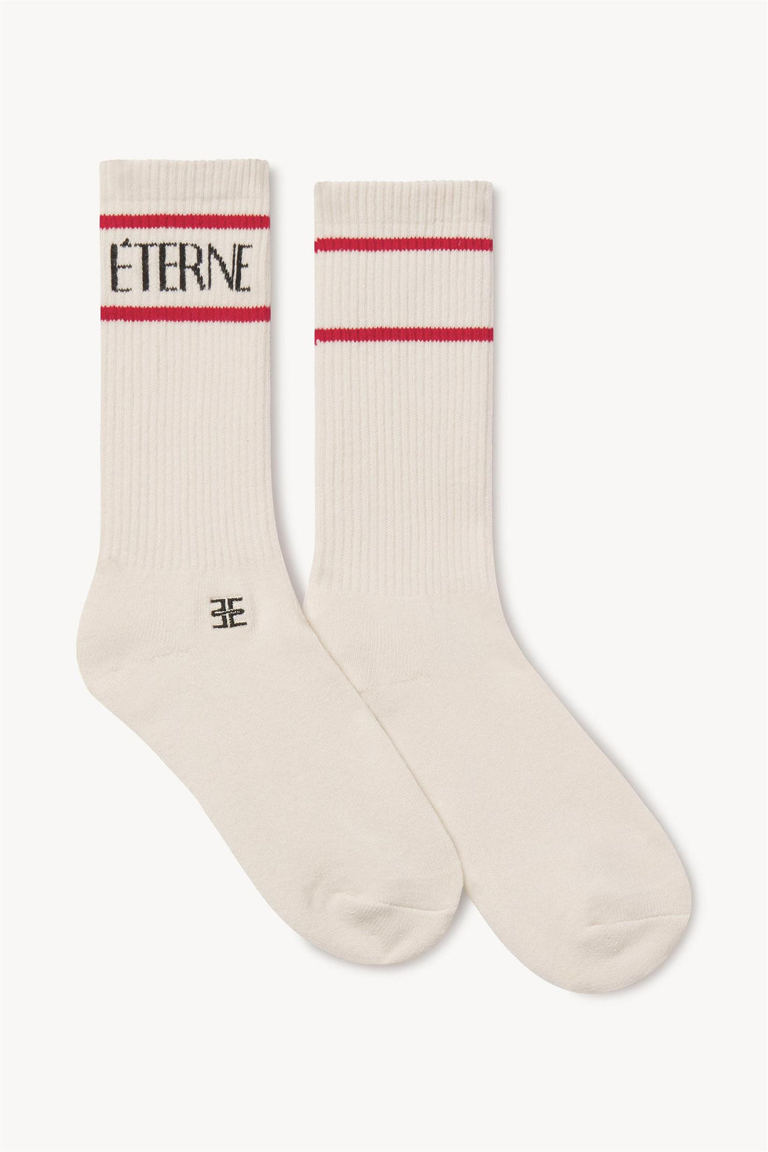 Logo Sport Sock Cream