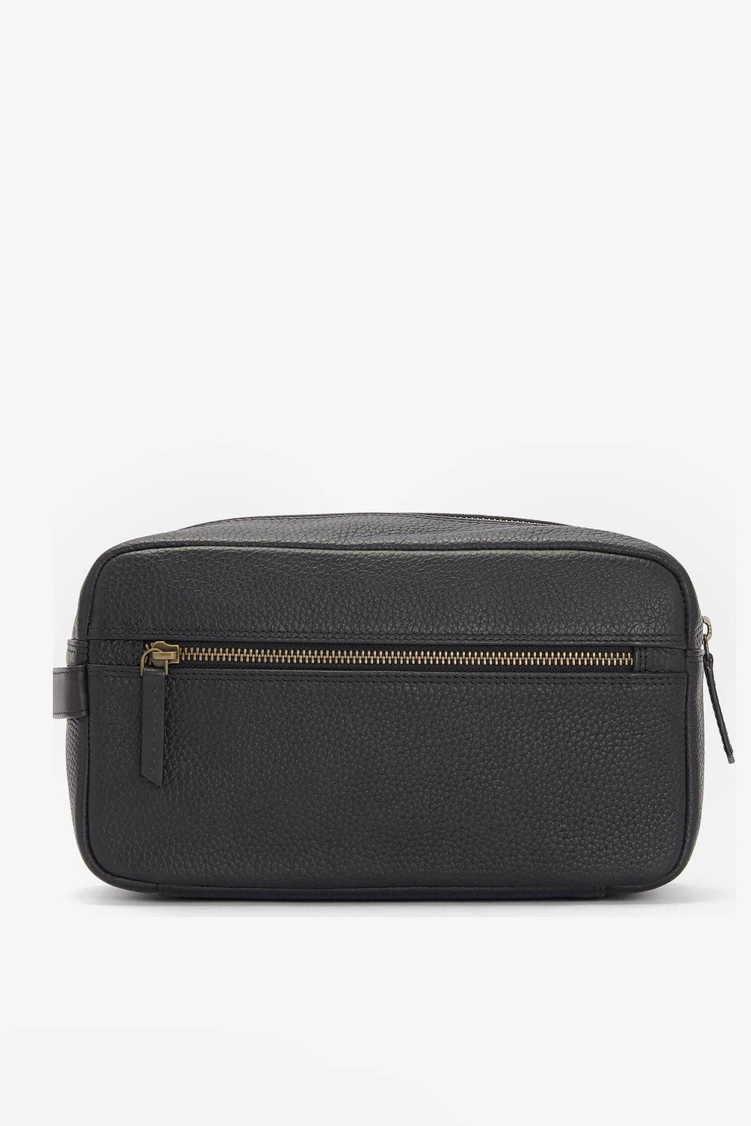 BARBOUR High Leather Washbag Black - Dale