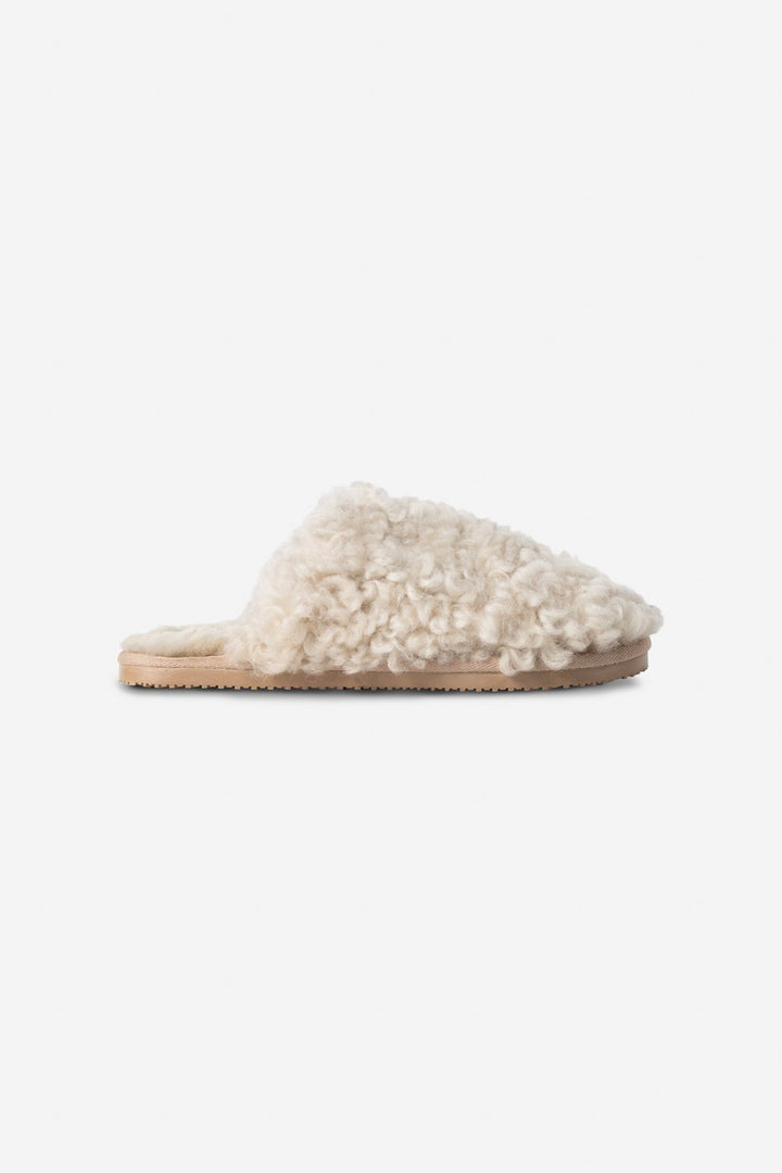 CAMILLA PIHL Cozy Curl Slippers Cream - Dale