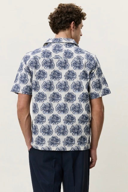 Dahlia Jacquard Short Sleeve Shirt