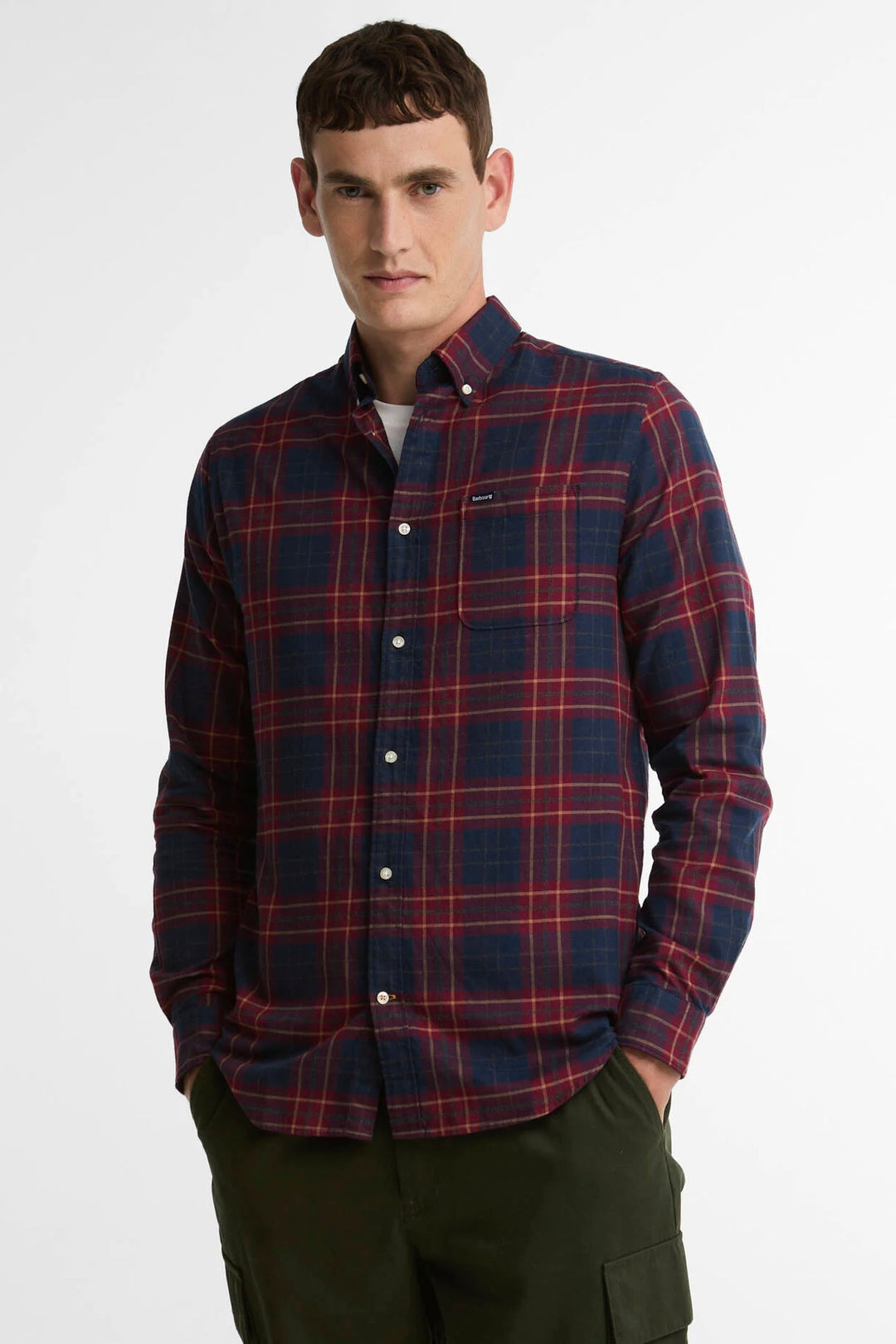 BARBOUR Barbour Broxburn Shirt Red - Dale