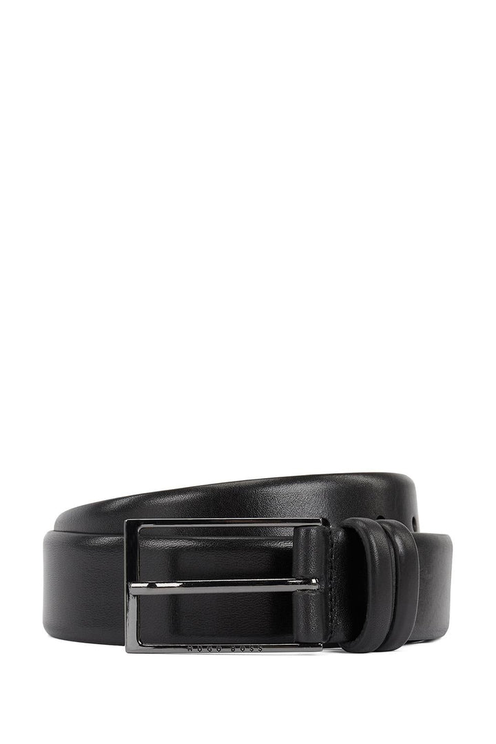 Carmello Leather Belt Black