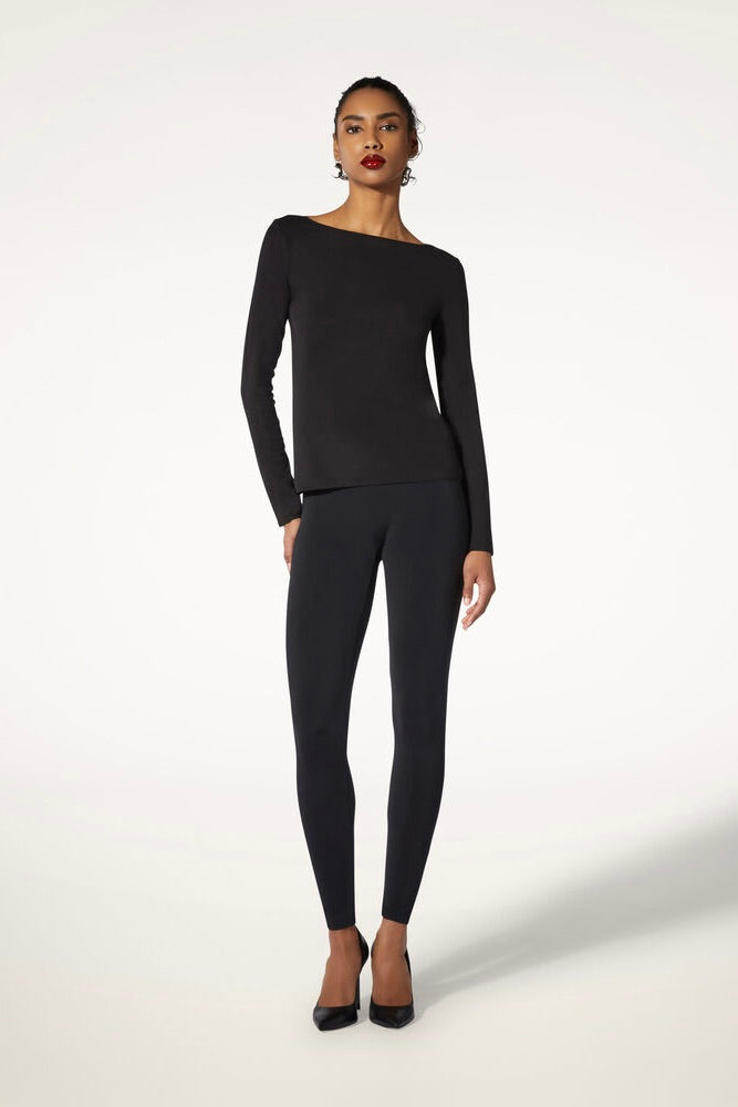 Pure Long Sleeve Top Black