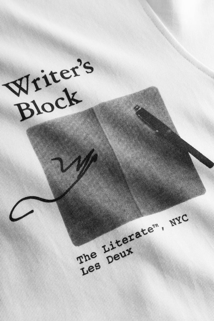 Newspaper T-shirt Writer's Block