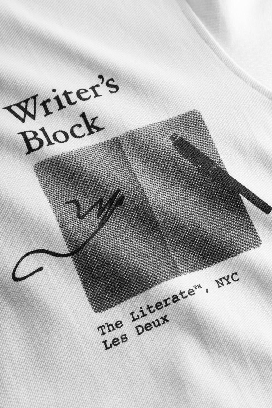 LES DEUX - Newspaper T-shirt Writer's Block - Dale