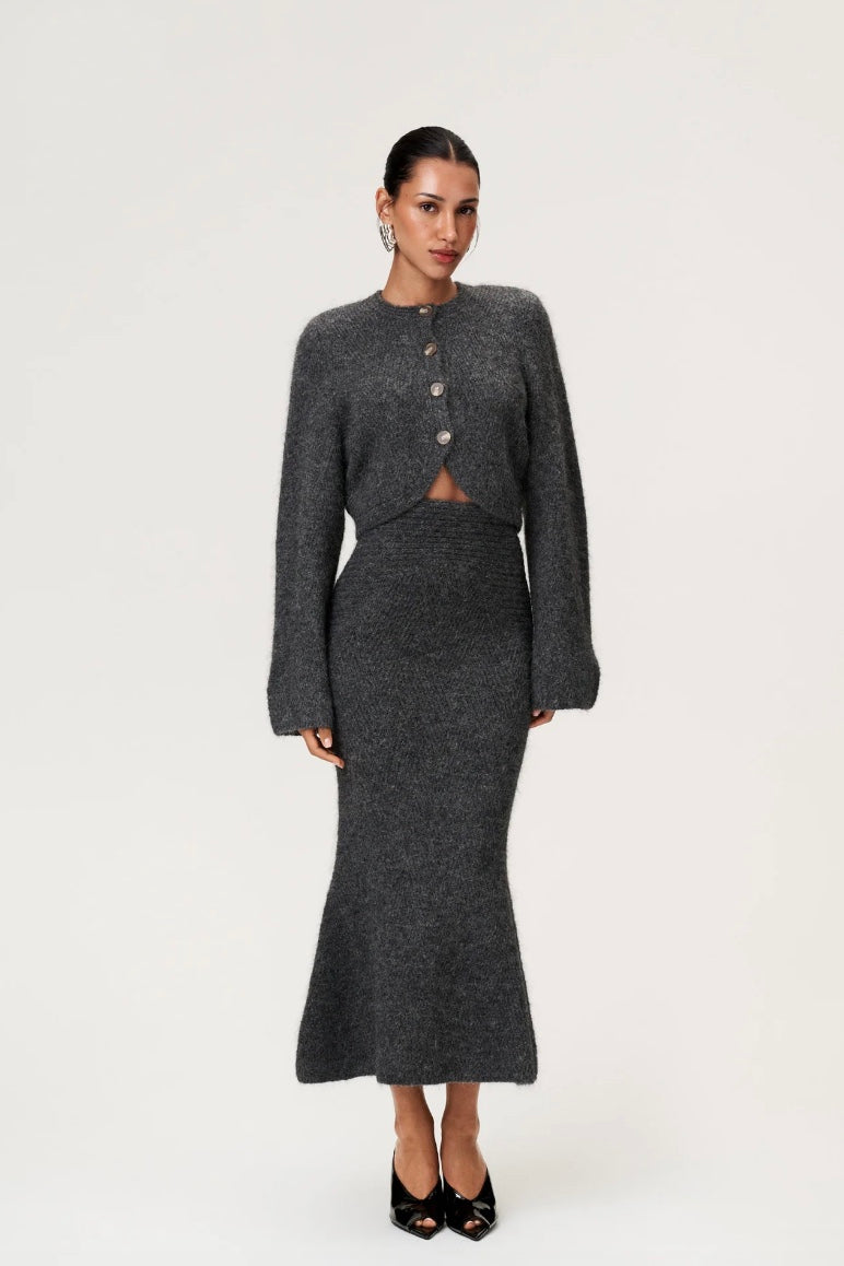 Cessole Cardigan Dark Grey