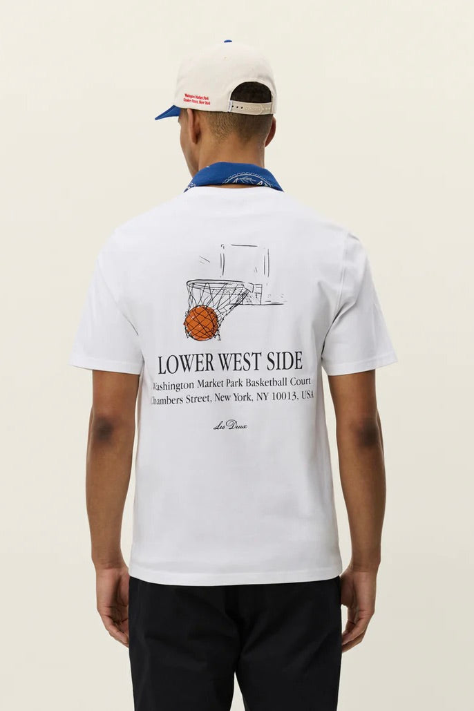 LES DEUX West Side T-Shirt White - Dale