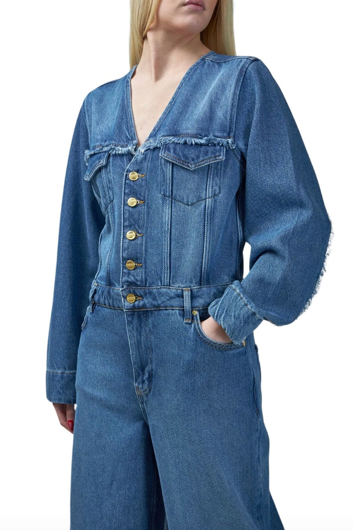 Heavy Denim Jumpsuit