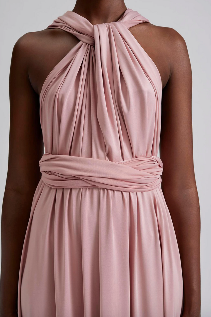 Lola Wrap Dress - Pink