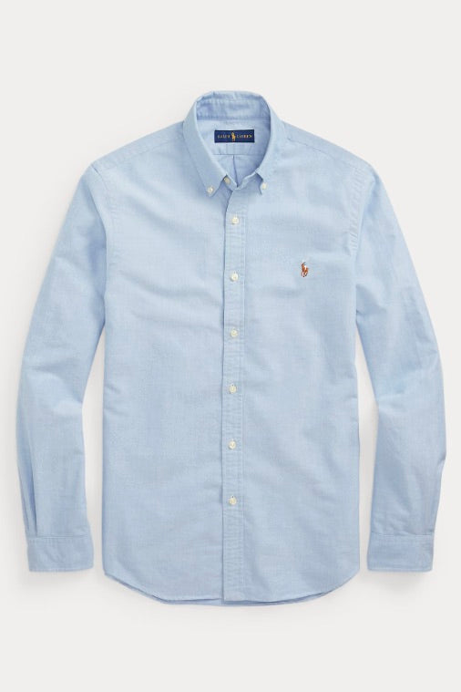 Slim Fit Oxford Shirt Blue