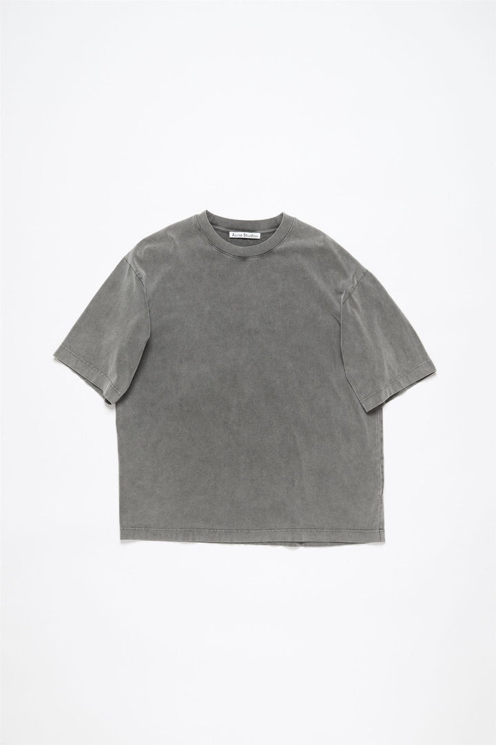 Crew Neck T-shirt Faded Black