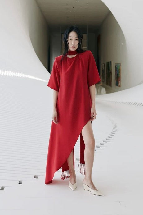 ENVELOPE 1976 Lyngen Silk Top Red - Dale