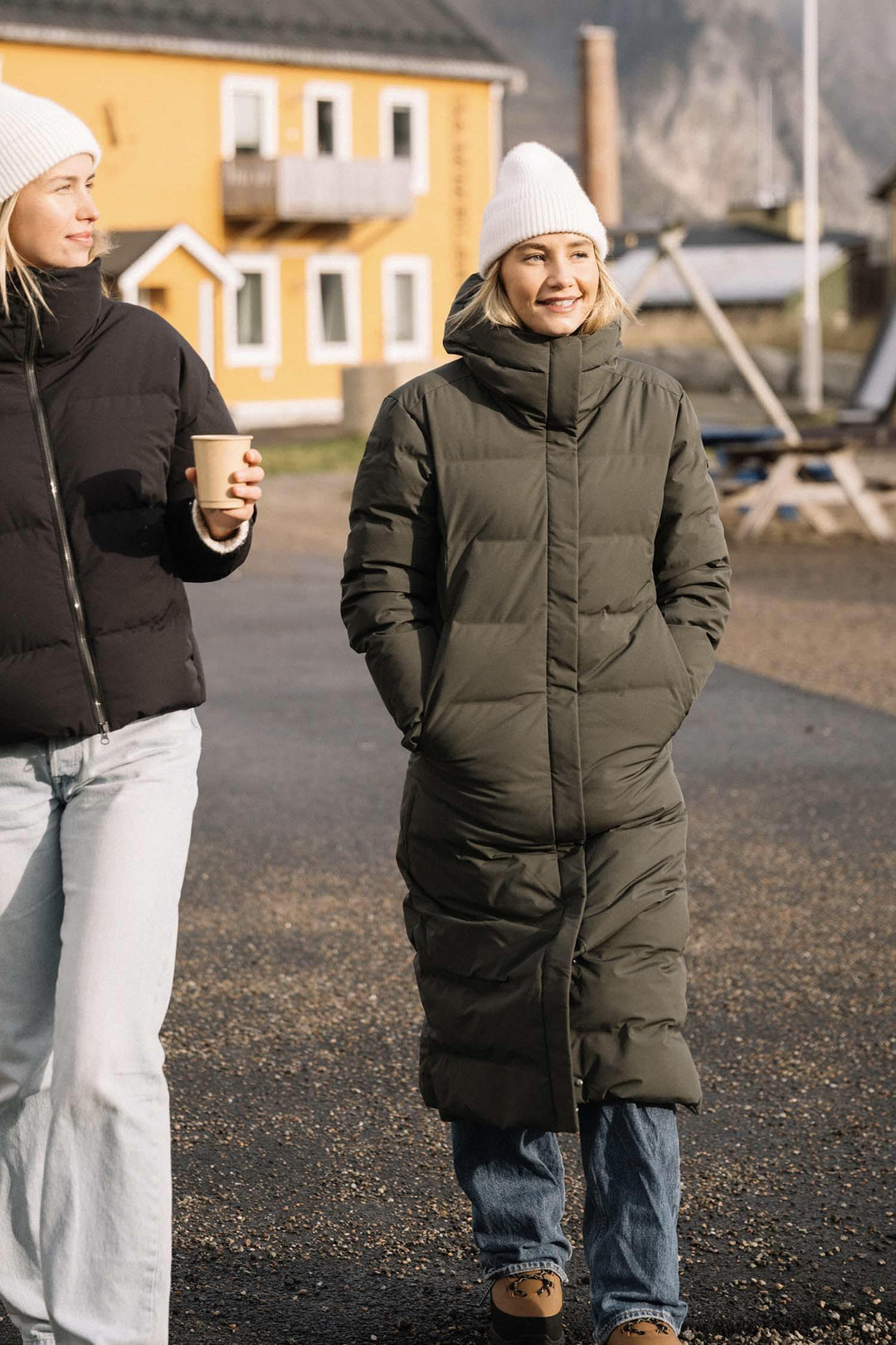Meridian II Down Coat Dark Olive