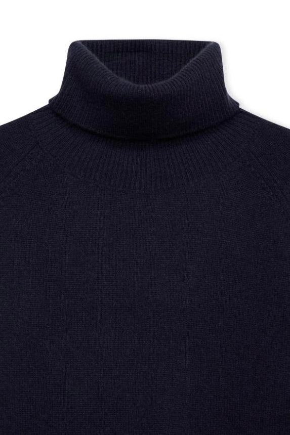 Jackson Turtleneck Sweater Midnight Blue
