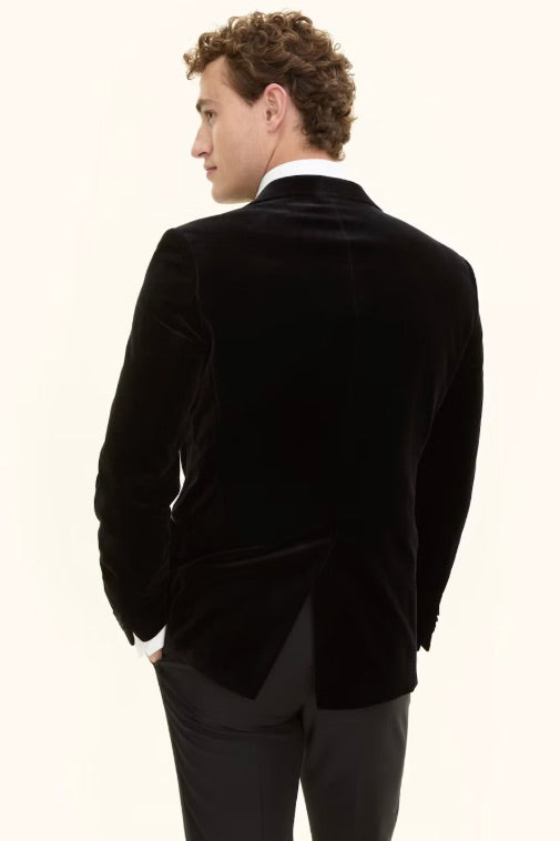 OSCAR JACOBSON Frampton Blazer Black - Dale